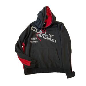 Beimar Cully Racing Heavyweight Pullover Hoodie Mens XL